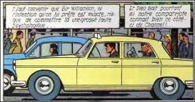 Dans quelle BD franco-belge peut-on voir ces deux héros à Paris prendre un taxi ?