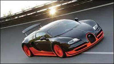 Quelle est la marque de cette voiture sportive et ultra rapide ?