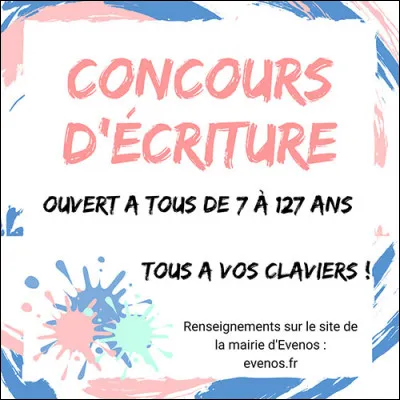 Participes-tu à des concours d'écriture ?