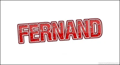 Son père était acteur et se prénommait Fernand. Qui est-il ?