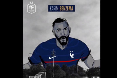 Quelle est la première compétition internationale de Karim Benzema ?