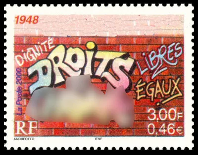 1948 : Malgré les divergences concernant le sens du mot "universel", c'est bien l'année d'une déclaration universelle, celle... (Complétez !)