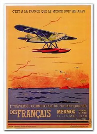 L'Aéropostale a inspiré Antoine de Saint-Exupéry pour des romans.