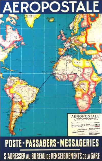 En 1927, qui rachète la ligne postale Toulouse-Saint-Louis du Sénégal à Latécoère ?