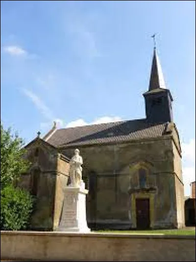 Ancienne commune Meusienne, Étraye-Waville se situe dans l'ancienne région ...