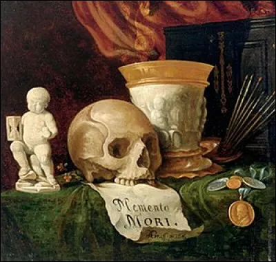 Que signifie lexpression latine « memento mori » ?