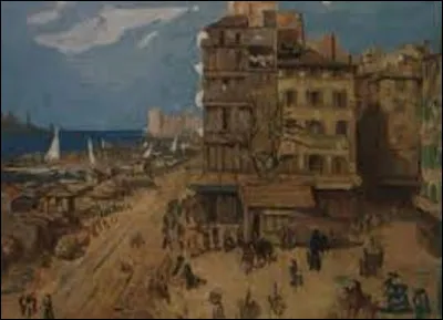 Huile sur panneau réalisée en 1929 par un nabi, ''Le Vieux Port de Marseille'' est un tableau de :