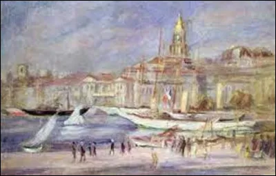 Et on termine ce quiz en cherchant un impressionniste. De ces trois membres du mouvement, lequel a exécuté en 1912 cette toile intitulée ''Le Vieux Port de Marseille'' ?