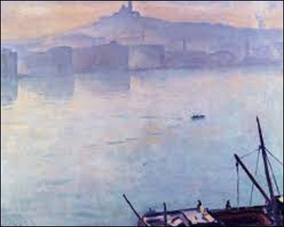 Huile sur carton, ''Le Port de Marseille'' est une toile exécutée en 1918 par un fauviste. De ces trois artistes du mouvement, lequel a réalisé ce tableau ?