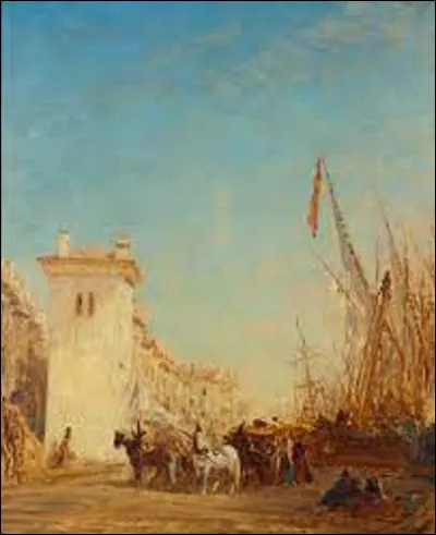 Peinte entre 1890 et 1895 ''Le Quai Saint-Jean à Marseille'' est une toile exécutée par un orientaliste. De ces trois artistes du mouvement, lequel a réalisé cette peinture ?