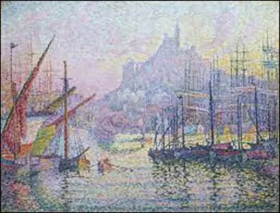 À quel pointilliste doit-on ce tableau de 1906 nommé ''Notre-Dame-de-la-Garde'' ?