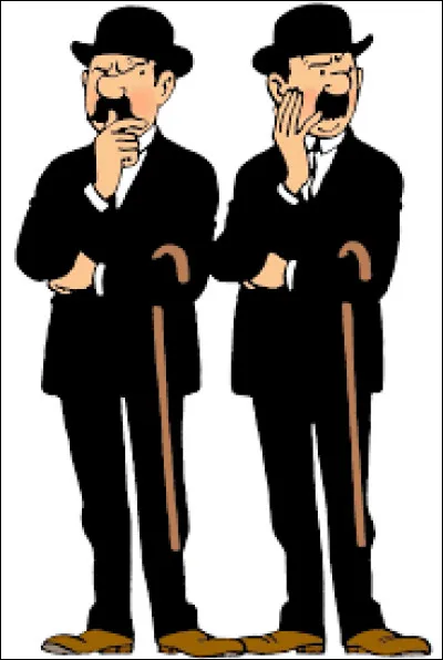 Quelle est la phrase fétiche des Dupondt dans la série "Tintin" ?