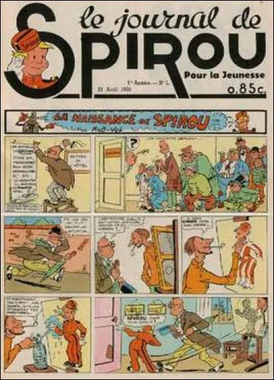 En quelle année a été créé le Journal de Spirou ?