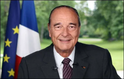Jacques Chirac est décédé le 26 septembre...