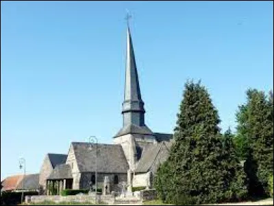 Village normand, dans le Pays de Bray, Pommer&eacute;val se situe dans le d&eacute;partement ...