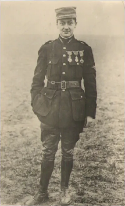 Georges Guynemer a tué beaucoup d'Allemands en plein vol lors de la Première Guerre mondiale.