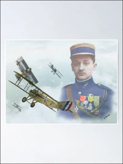 Georges Guynemer a obtenu son brevet de pilote militaire le 26 mai...