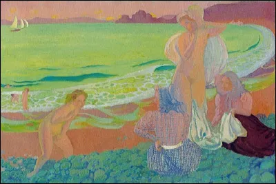Ce peintre français du groupe des Nabis, auteur de ce tableau, se nomme ...