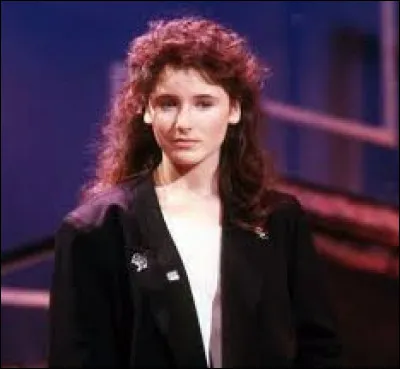 La jeune Elsa Lunghini a interprété 'T'en va pas" en 1986 pour le film "La femme de ma vie".