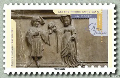 Ce bas-relief illustre un épisode peu courant dans la statuaire sacrée telle que l'on se la représente aujourd'hui. Laquelle ?