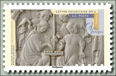 "Le jeu des rois", représenté sur un ... médiéval. (Complétez !)