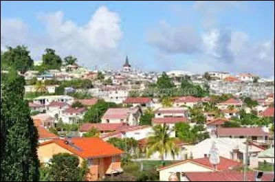 Cette ville, située en Martinique, était appelée Trou-au-Chat jusqu'en 1855.