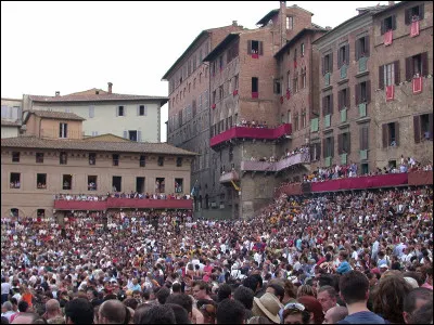 Dans quelle ville la course du Palio a-t-elle lieu tous les ans ?