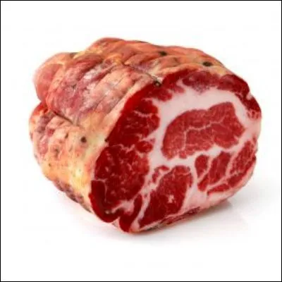 Quelle salaison typique de la province de Plaisance, entre autres, doit son nom au mot italien pour d&eacute;signer l�arri&egrave;re du cou ?