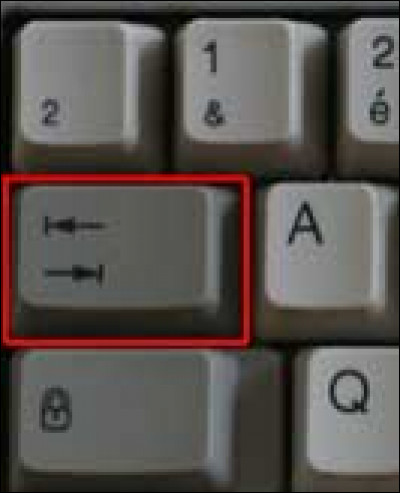 Comment s'appelle cette touche ?