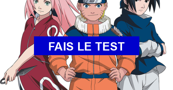 Test de personnalité Qui es-tu dans ''Naruto''