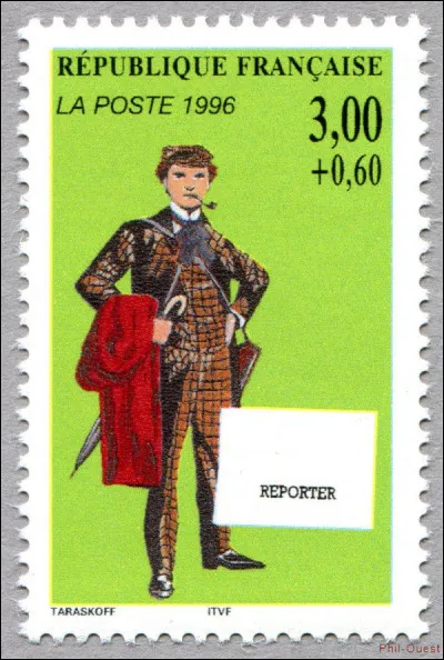 Celui-ci fait profession de reporter, même s'il s'endort sur sa chambre jaune !