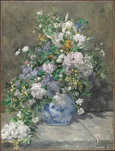 Ce beau bouquet de fleurs de printemps nous est offert par...