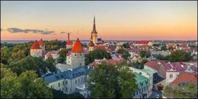 Talinn est la capitale de l'Estonie.