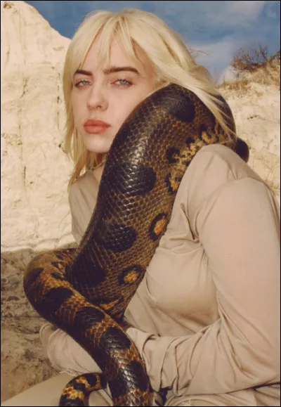 Dans quel clip voit-on un anaconda de 36 kg s'enrouler autour de la chanteuse ?