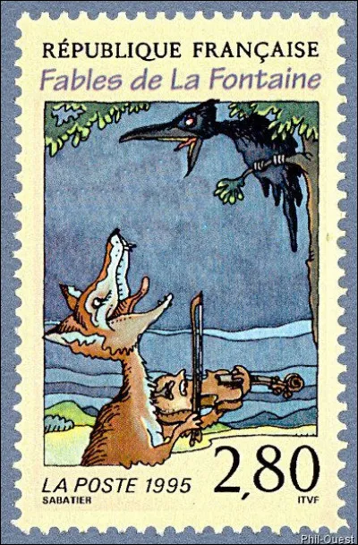 Peut-être la plus célèbre des fables... Mais que manque-t-il sur cette belle image ?