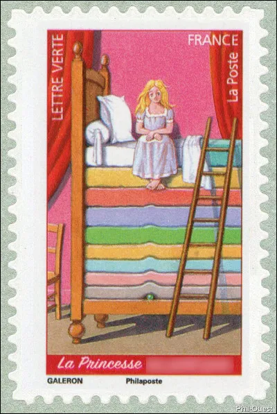 Tiens, en voici une autre, de "La Princesse...(complétez)..." Mais celle-ci, on se demande bien ce qu'elle a en tête : une fabacée trachéophyte de la classe des magnoliopsides, peut-être ?