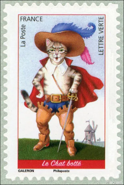 "Le Maître chat" ou le "Chat botté" comporte une référence postale claire. Laquelle ?