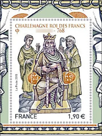 768 > En cette ville, nos (futurs) copains Vikings, alors très occupés à chercher Pépin partout, tombent sur un gros [... ?...] : son fils Charlemagne !