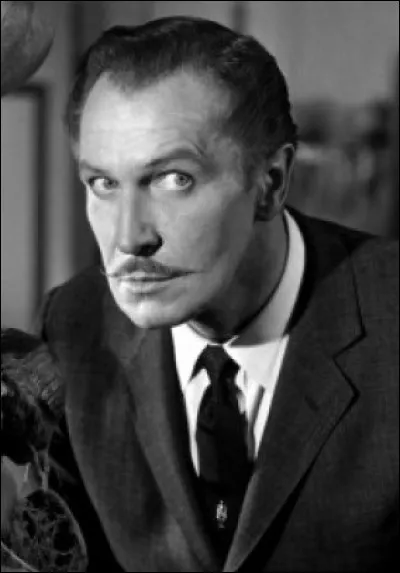 Combien de personnages joués par Vincent Price sont morts ?