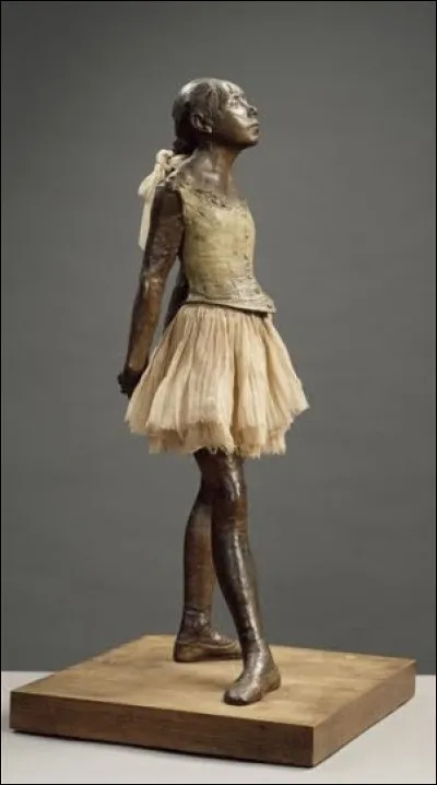 Qui a r&eacute;alis&eacute; la sculpture "La Petite danseuse de 14 ans" ?