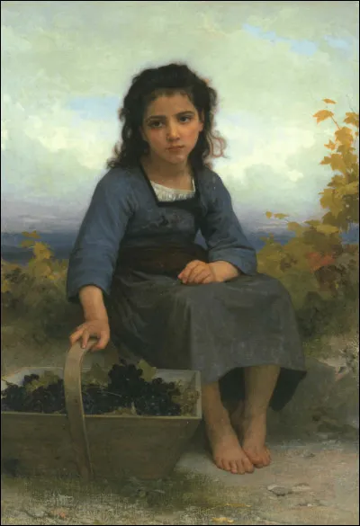 Qui a peint "La Petite vendangeuse" ?