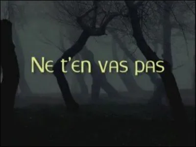 Nuit tu me fais peur - Nuit tu n'en finis pas - Comme un voleur - Il est parti sans moi !