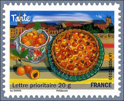 Retour dans l'est avec cette tarte ...