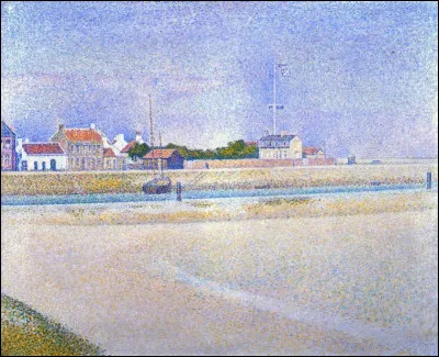 Quel pointilliste a réalisé "Le Canal de Gravelines" ?