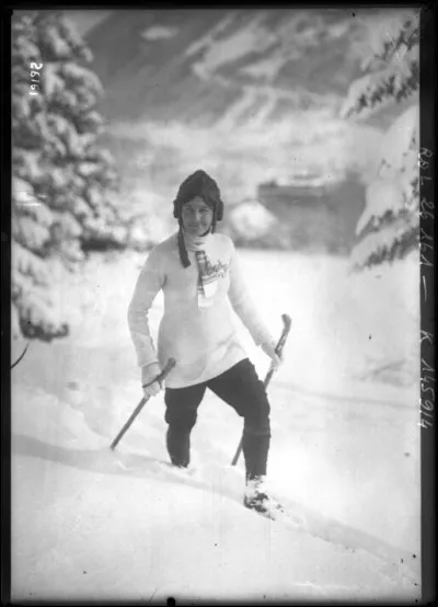 Marie Marvingt était une grande sportive.