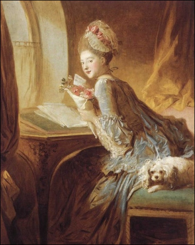 Quel peintre français du XVIIIe a réalisé "Le Billet doux" ?