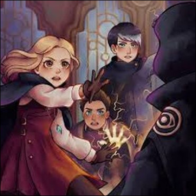 Tome 5 - Complétez : 
« Calme-toi, lui intima Lady Gisela alors qu'ils pénétraient dans le rayon [...] de la pierre [...]. »