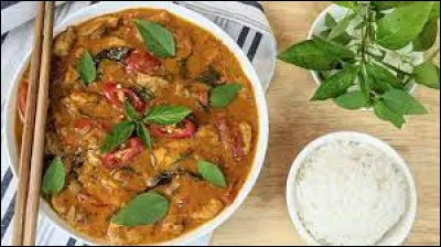 Laquelle de ces recettes est originaire de Thaïlande ?
