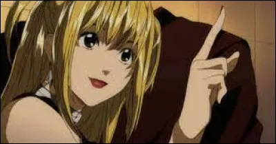 Death Note : Misa Amane a les yeux de la mort.