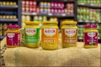 Alélor est fondée en 1873. Elle fabrique de la moutarde et d'autres condiments. D'où est-elle originaire ?